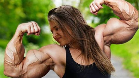 emily brand muscle|female baseball bicep peaks measure.